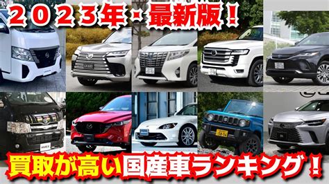 リセールバリュー・残価率の高い車ランキング .